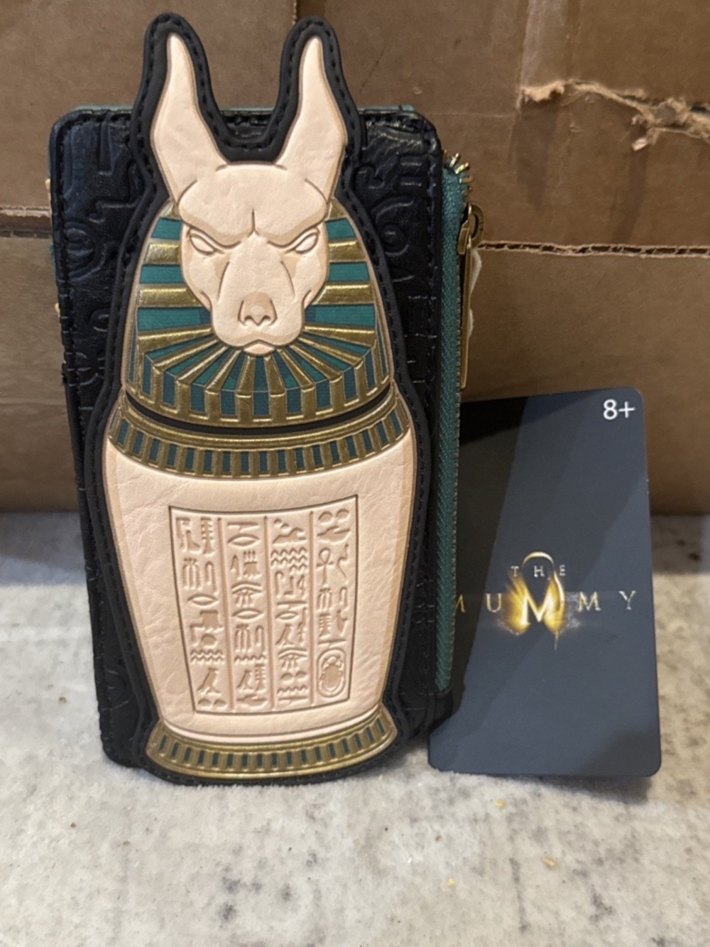 Book of the Living & Book of the Dead Mummy Large Card Holder Loungefly